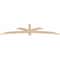 Ekena Millwork Davenport Smooth Timber Gable Bracket, Douglas Fir, 84"W x 21"H x 1 1/2"D x 3 1/2"F, 6/12 Pitch GBW084X21X0204DAV00SDF - alternate 2